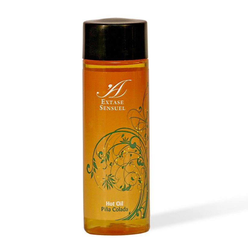 EXTASE SENSUAL - ÓLEO ESTIMULANTE CALOR PIÑA COLADA 100 ML - Sex Shop Sexy