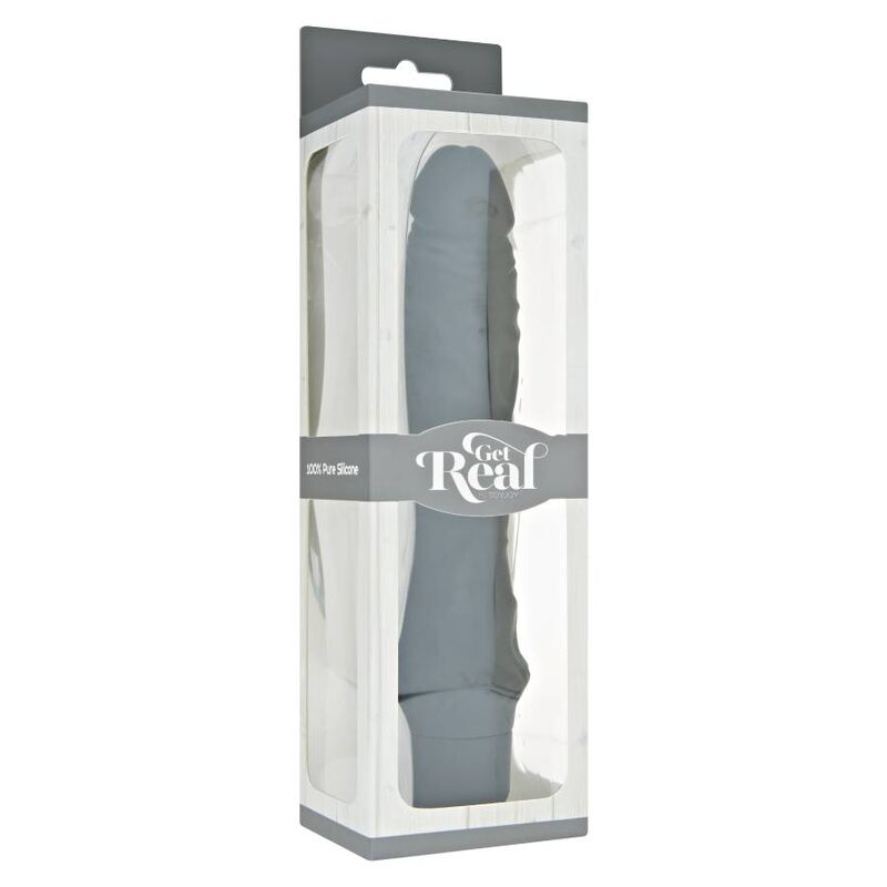 Get Real - Vibrador Preto Grande Clssico