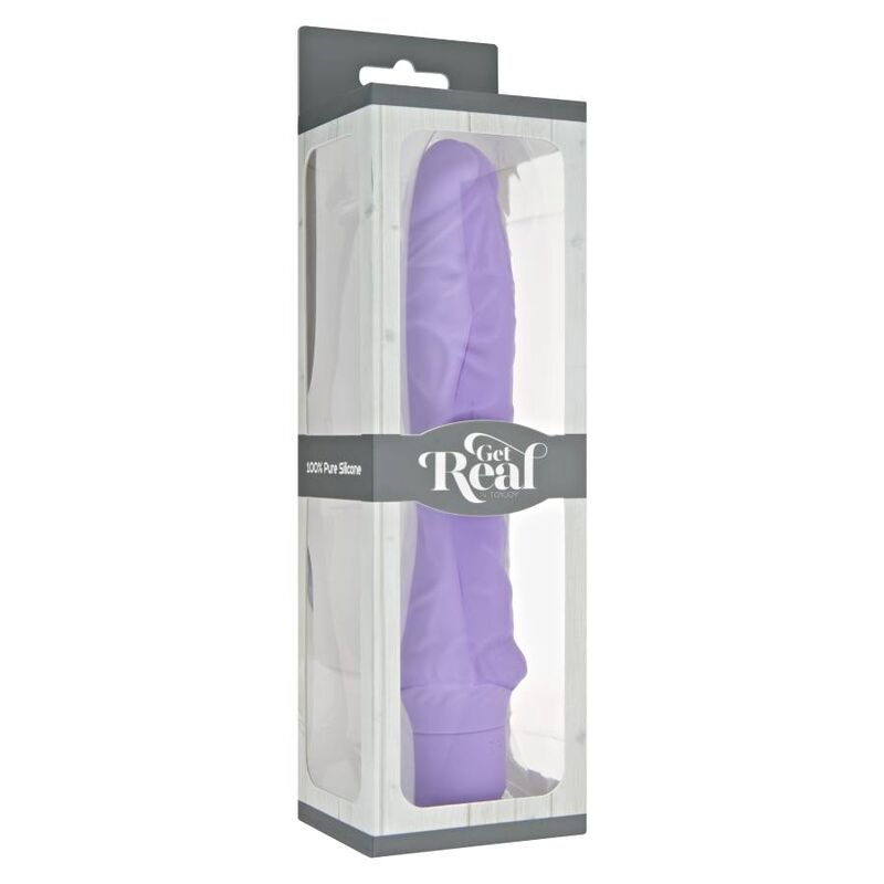 Get Real - Vibrador Roxo Grande Clssico