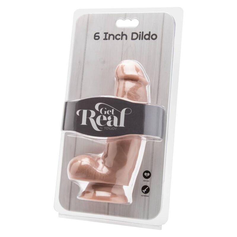 Get Real - Consolador 12 Cm Con Bolas Pele