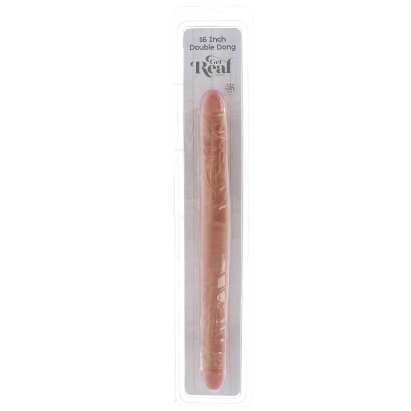 HAZLO REAL - DOBLE DONG 40 CM PELE
