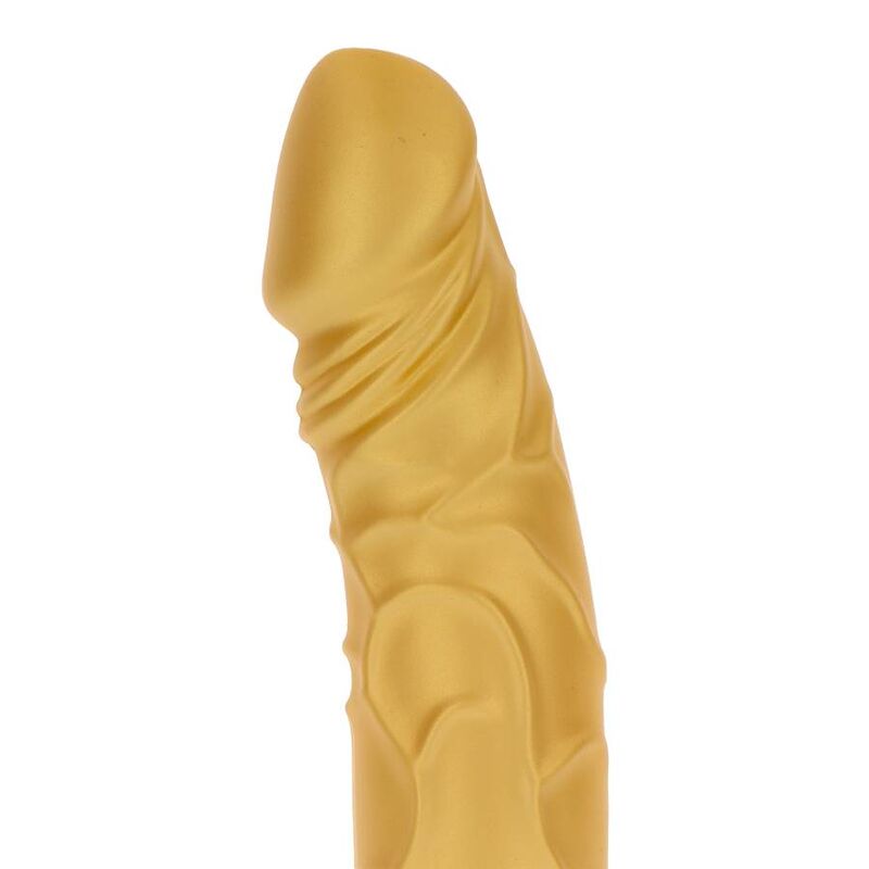 Get Real - Gold Dicker Vibrador Original Ouro