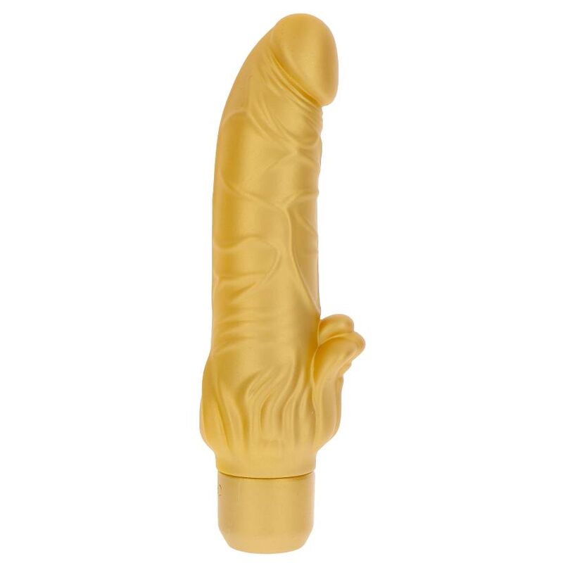 Get Real - Gold Dicker Stim Vibrador Ouro
