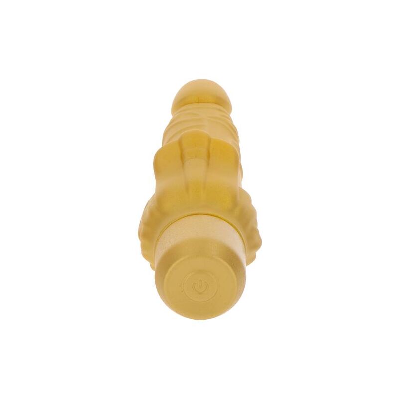 Get Real - Gold Dicker Stim Vibrador Ouro