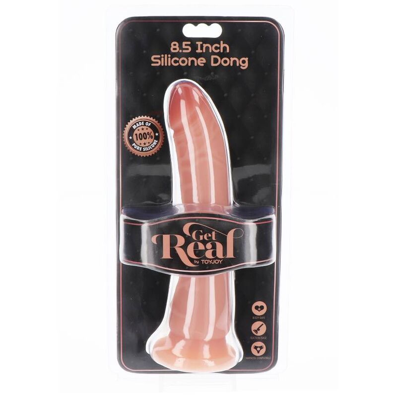 HAZLO REAL - PENE DE SILICONA DE 21 CM