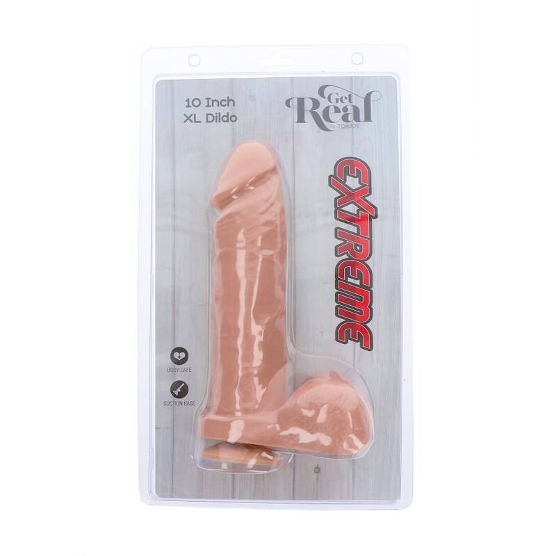 GET REAL - DILDO EXTREMO XL 25,5 CM PELE