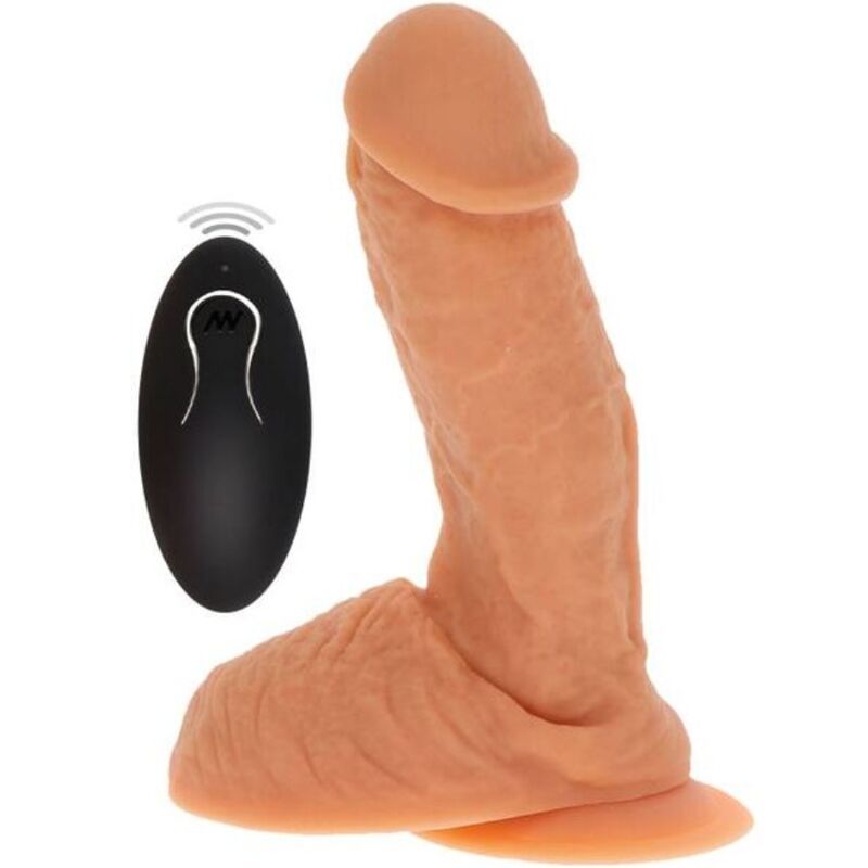 GET REAL - PELE VIBRANTE DE SILICONA DILDO