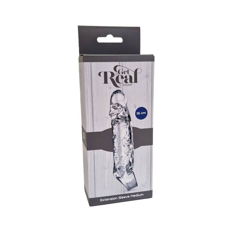 Get Real - Manga De Extenso Média Transparente