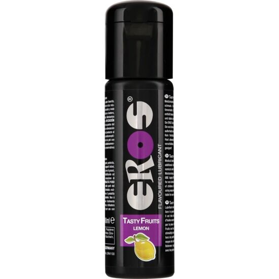 EROS - TASTY FRUITS LUBRIFICANTE LIMÃO 100 ML - Sex Shop Sexy