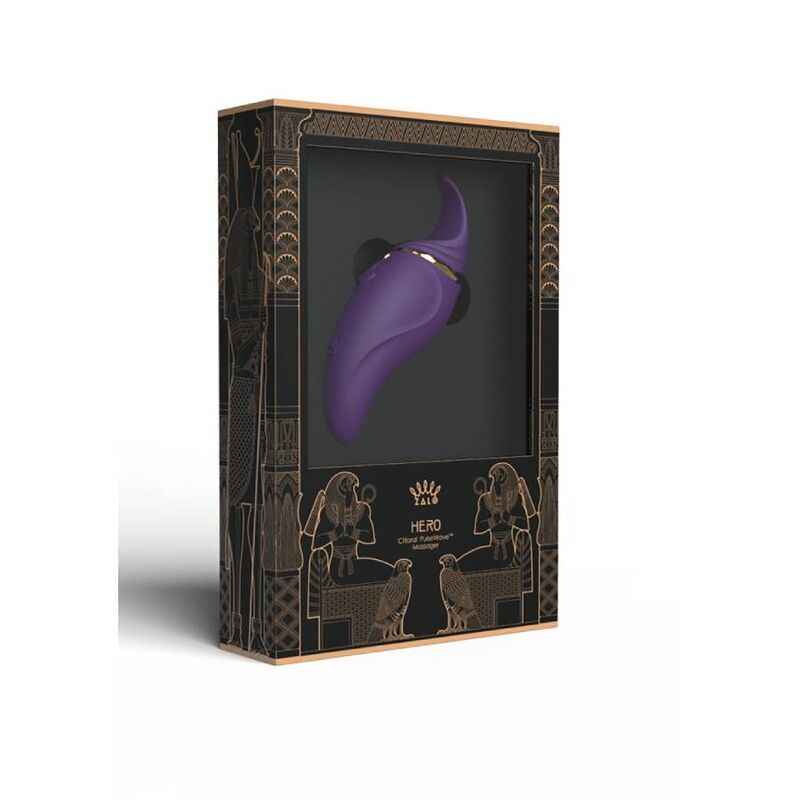 ZALO - MASAJEADOR DE ONDAS DE PULSO HERO MORADO