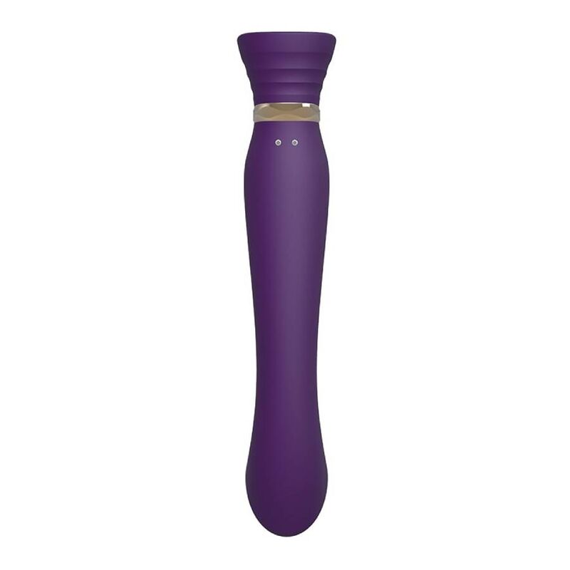 ZALO - VIBRADOR DE ONDAS PULSANTES QUEEN G-SPOT ROXO