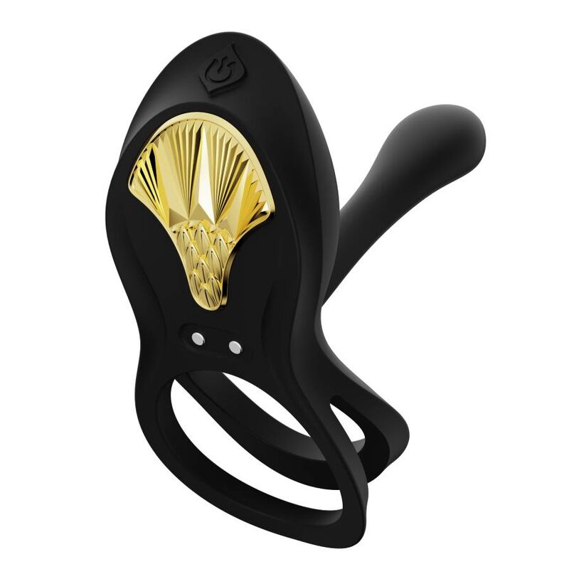 Zalo - Anel Vibrante Para Casais Bayek Preto