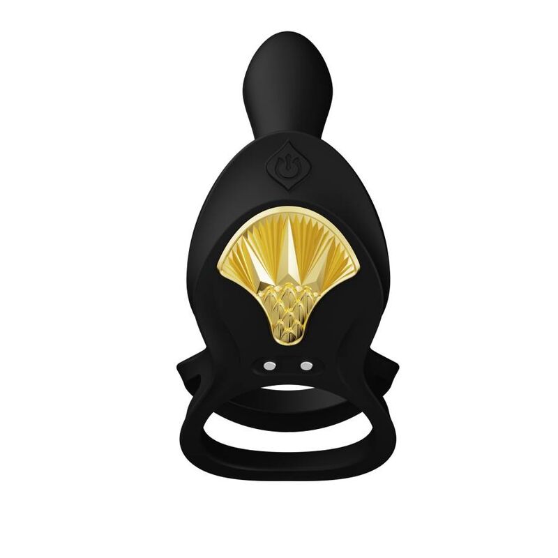 Zalo - Anel Vibrante Para Casais Bayek Preto