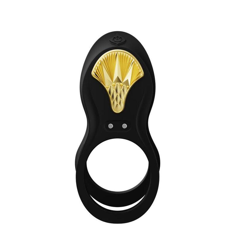 Zalo - Anel Vibrante Para Casais Bayek Preto