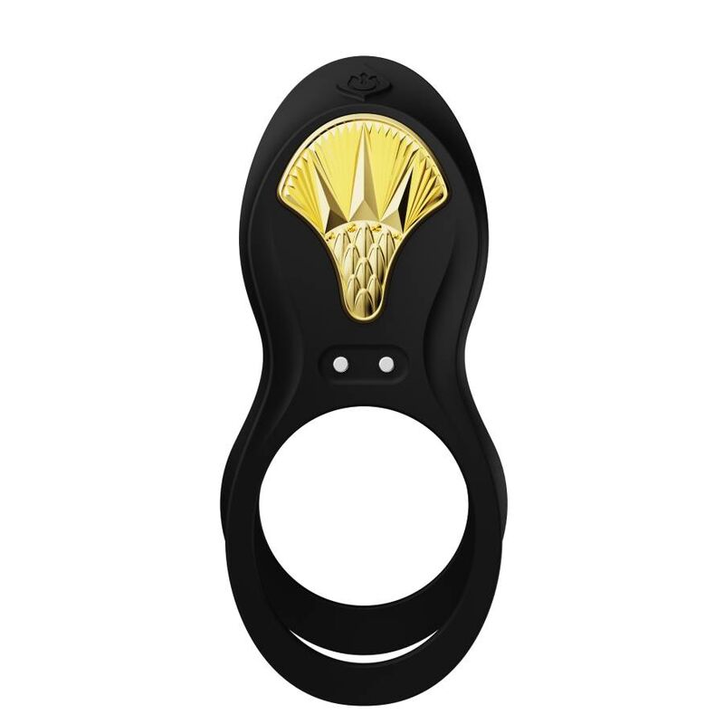 Zalo - Anel Vibrante Para Casais Bayek Preto