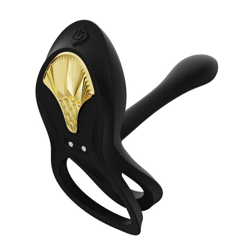 Zalo - Anel Vibrante Para Casais Bayek Preto
