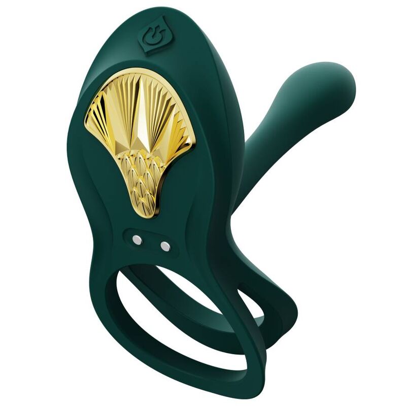 Zalo - Anel Vibrante Para Casais Bayek Verde