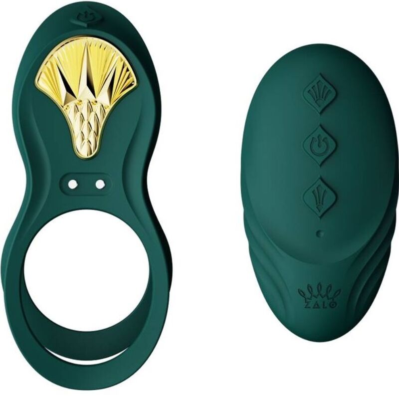 Zalo - Anel Vibrante Para Casais Bayek Verde