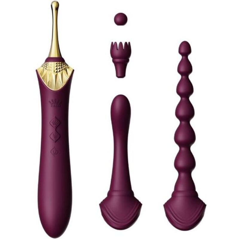 ZALO - BESS 2 MASAJEADOR DE CLÍTORIS MORADO