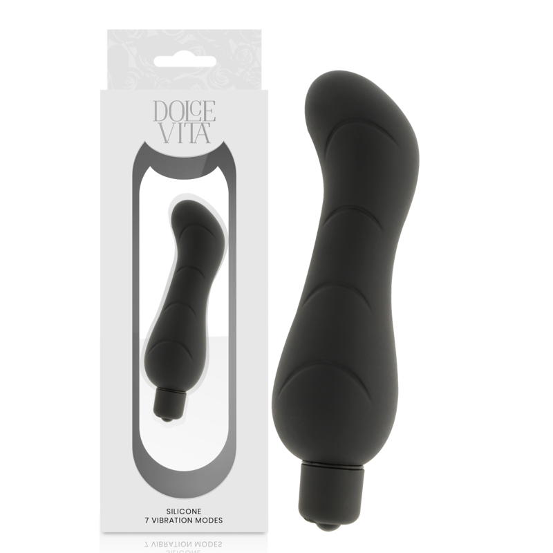 Dolce Vita - Punto G Preto Silicona