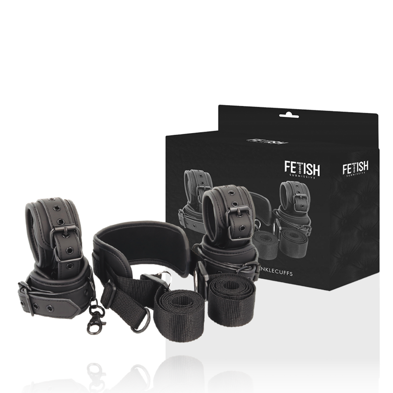FETISH SUBMISSIVE - POSIÇÃO MASTER COM 4 ALGEMAS E FORRO EM NEOPRENO - Sex Shop Sexy