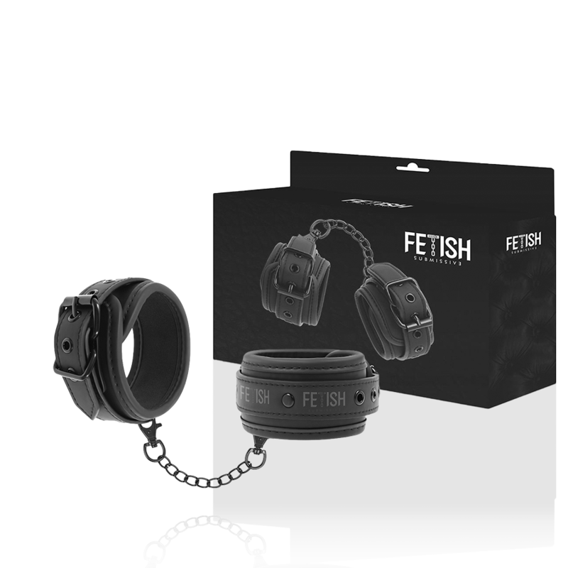 FETISH SUBMISSIVE - ALGEMAS EM PELE VEGAN COM FORRO EM NEOPRENO - Sex Shop Sexy