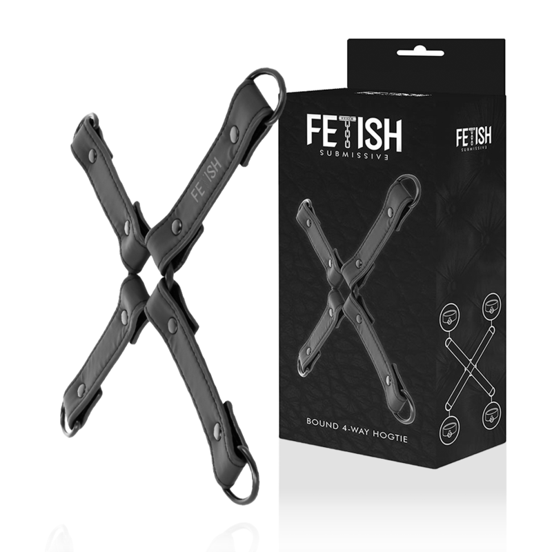 FETISH SUBMISSIVE - HOG TIE EM PELE VEGAN - Sex Shop Sexy