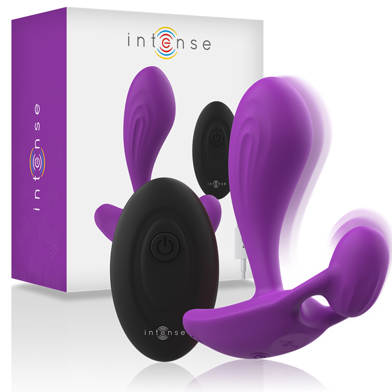 INTENSE - SHELLY PLUG ANAL CONTROL REMOTO ROXO