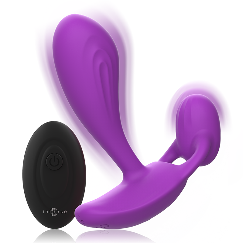 INTENSE - SHELLY PLUG ANAL CONTROL REMOTO ROXO