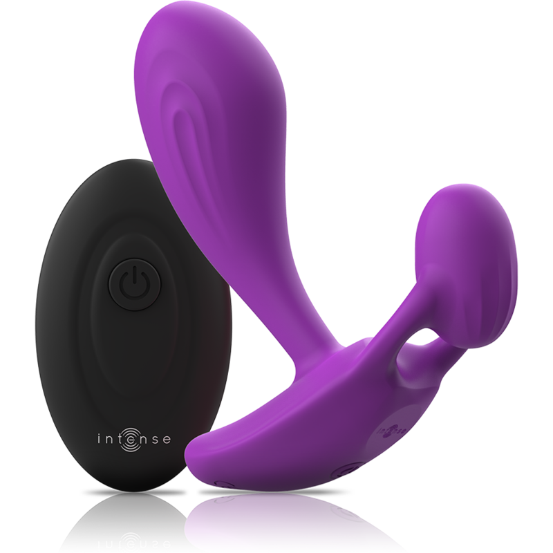 INTENSE - SHELLY PLUG ANAL CONTROL REMOTO ROXO