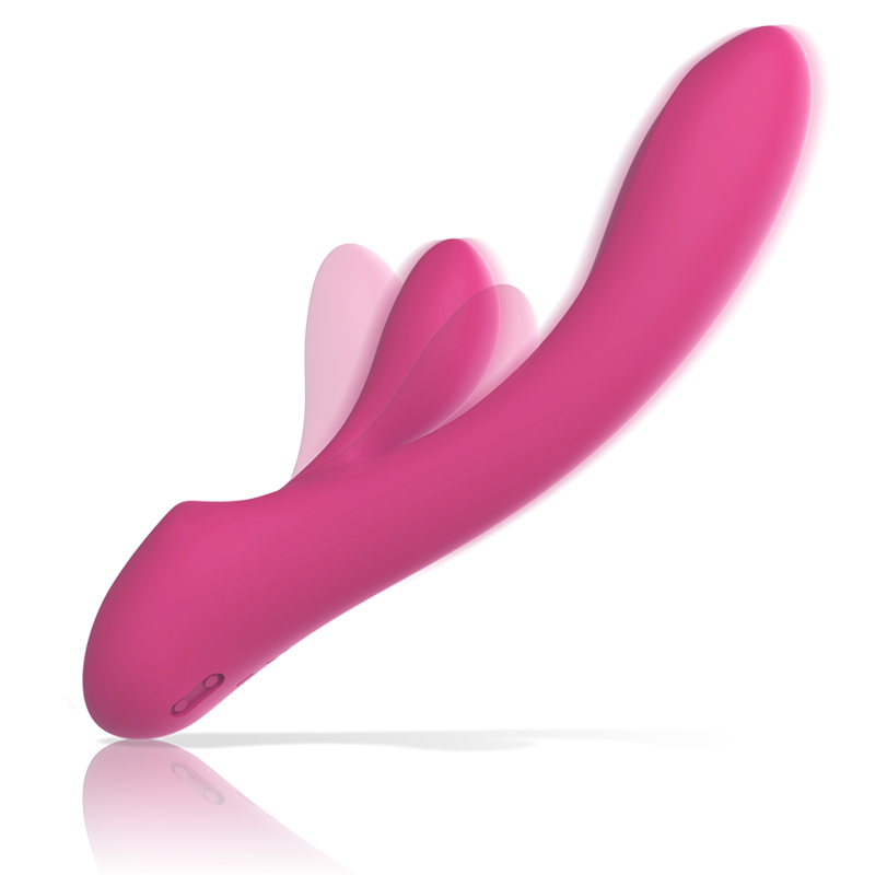 INTENSO - VIBRADOR LUIGI COELHO ROSA SILICONA LÍQUIDO
