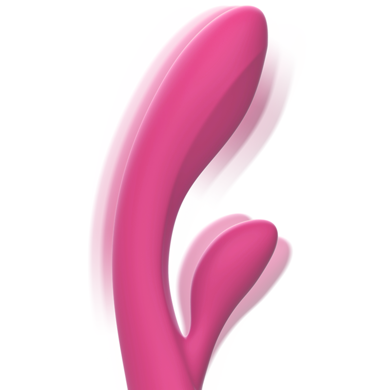 INTENSO - VIBRADOR LUIGI COELHO ROSA SILICONA LÍQUIDO