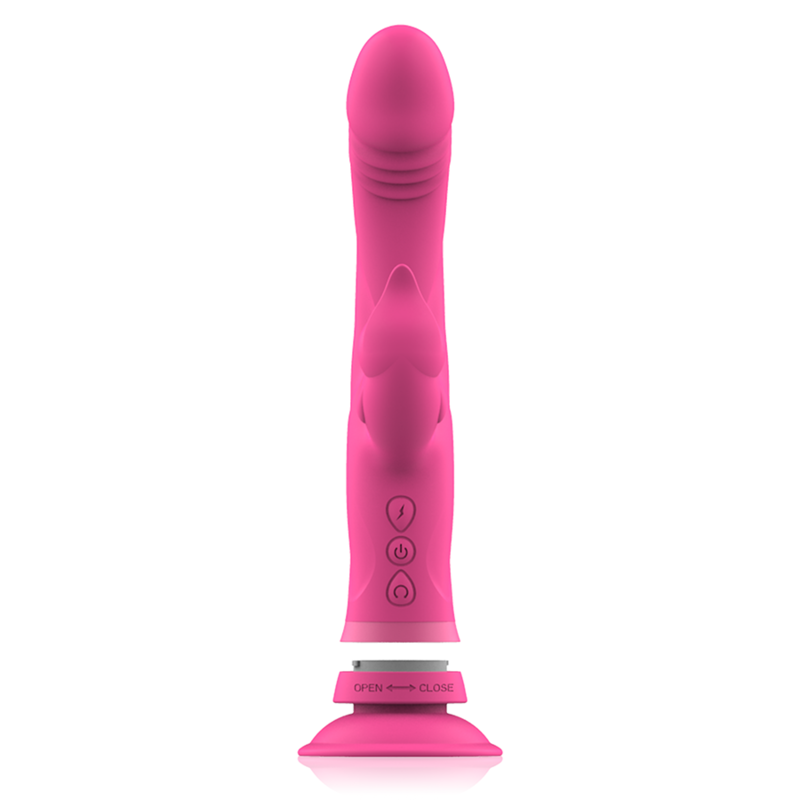 INTENSO - VIBRADOR JULIO COELHO ROSA SILICONA