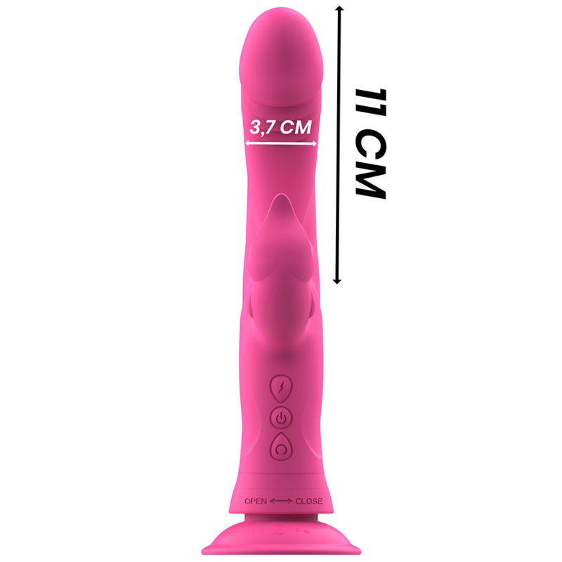 INTENSO - VIBRADOR JULIO COELHO ROSA SILICONA