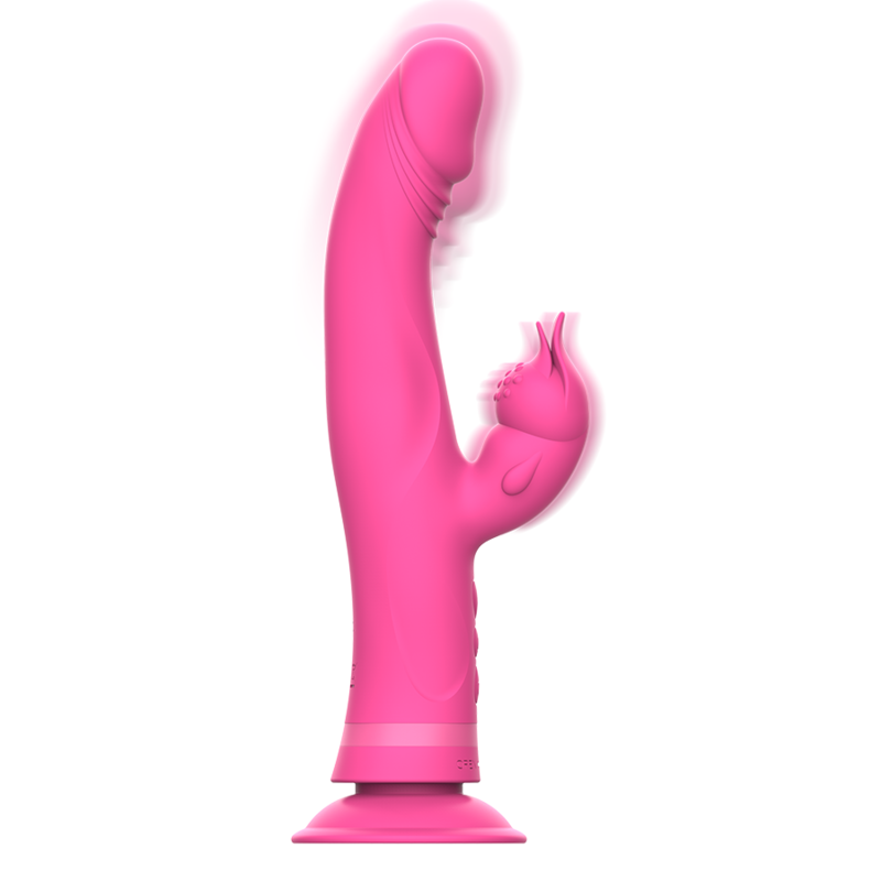 INTENSO - VIBRADOR JULIO COELHO ROSA SILICONA