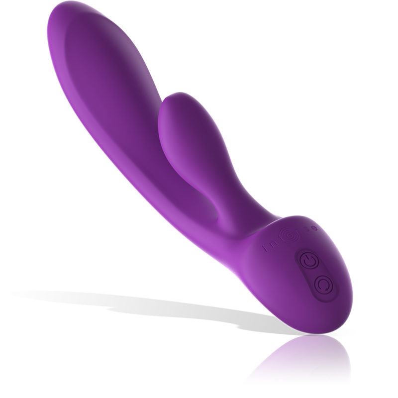 INTENSO - VIBRADOR LUIGI COELHO SILICONA LÍQUIDO ROXO