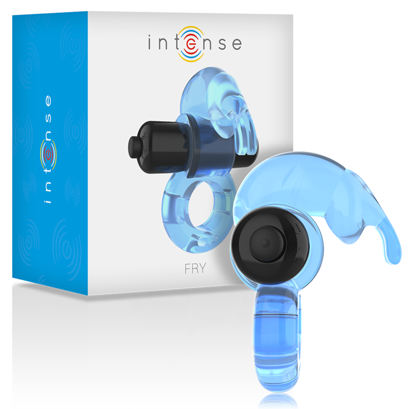 INTENSO - ANEL VIBRADOR - FRY AZUL