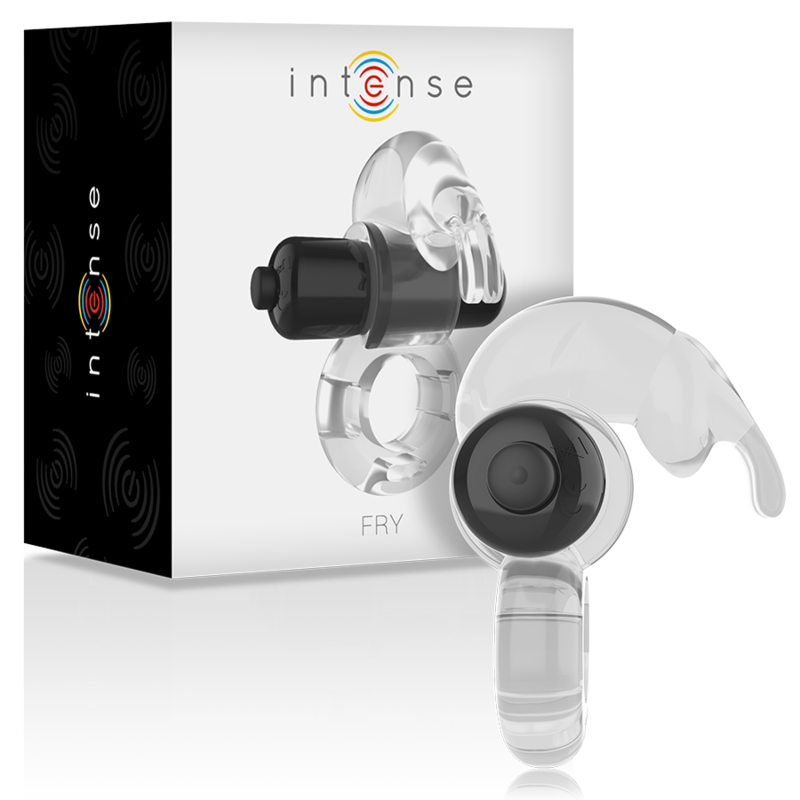 INTENSO - ANEL VIBRADOR TRANSPARENTE FRY