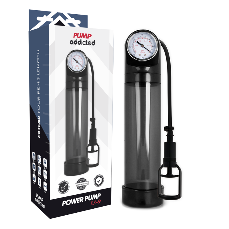 PUMP ADDICTED - BOMBA PENIANA RX9 PRETA