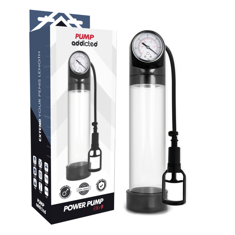 PUMP ADDICTED - BOMBA PENIANA RX9 PRETA