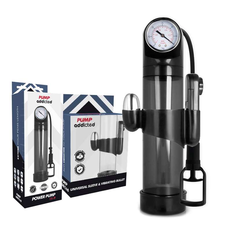 ADICTO A LA BOMBA - VIBRADOR NEGRO RX9