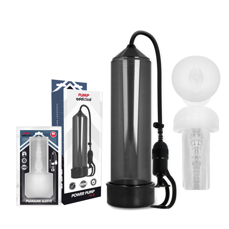 PUMP ADDICTED - RX5 NEGRO CON MASTURBADOR