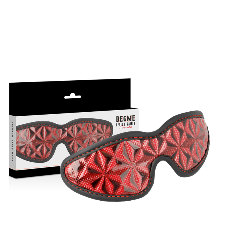 BEGME - MSCARA CEGA PREMIUM RED EDITION COM FORRO DE NEOPRENO