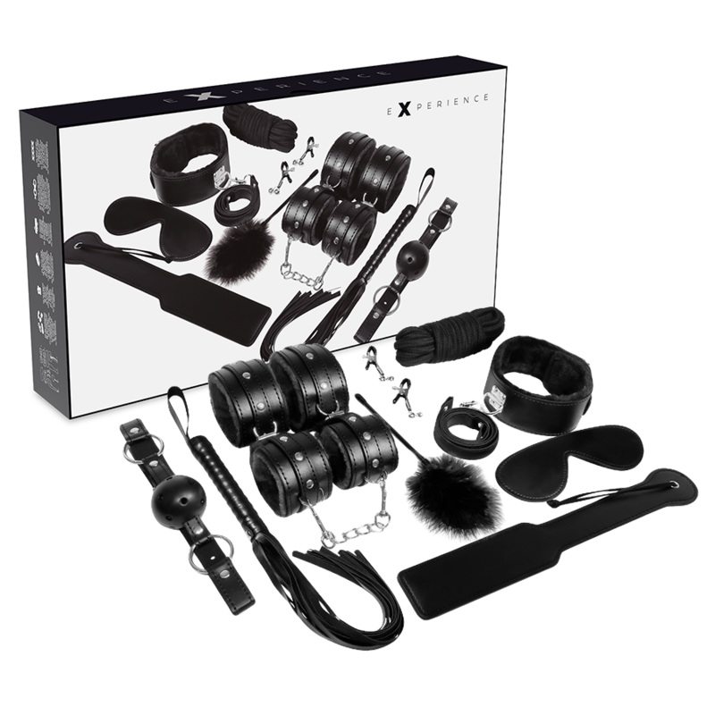 EXPERIENCIA - KIT BDSM FETISH SÉRIE PRETA