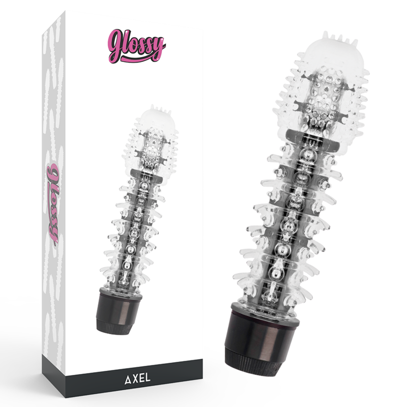 GLOSSY - VIBRADOR AXEL NEGRO