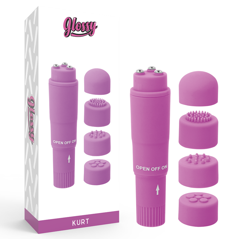 BRILLANTE - MASAJEADOR DE BOLSO KURT ROXO