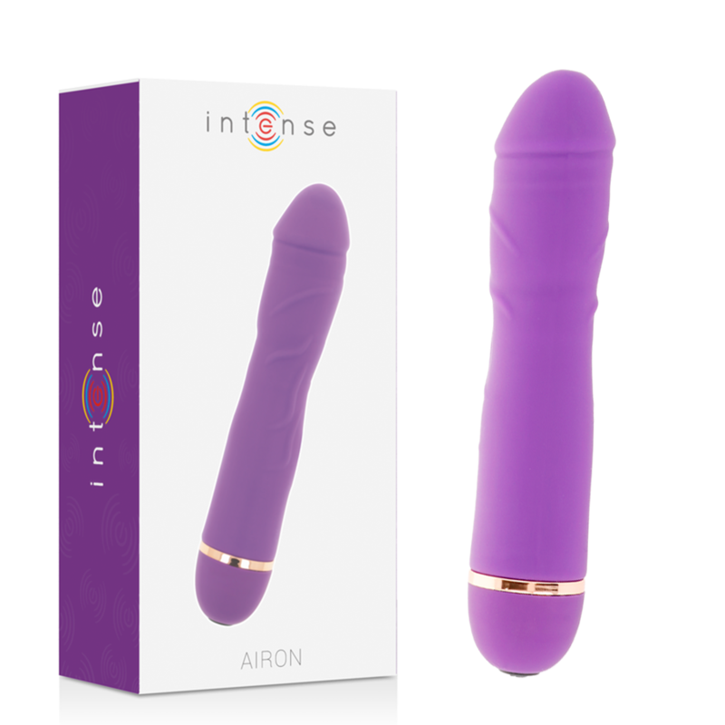 INTENSE - AIRON 20 VELOCIDADES SILICONE LILÁS - Sex Shop Sexy