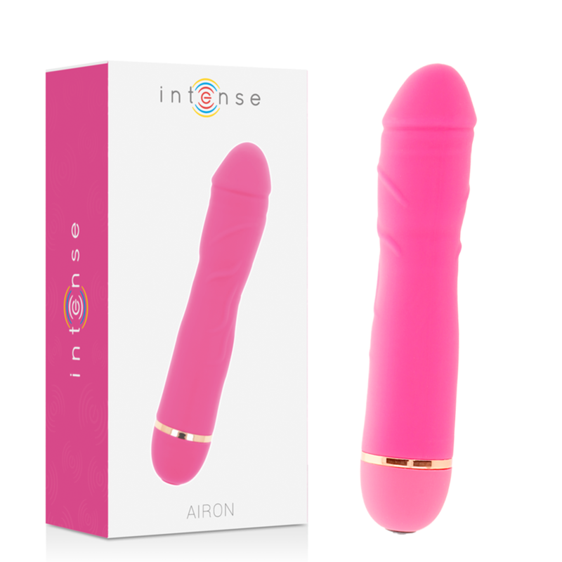 INTENSE - AIRON 20 VELOCIDADES SILICONE ROSA - Sex Shop Sexy