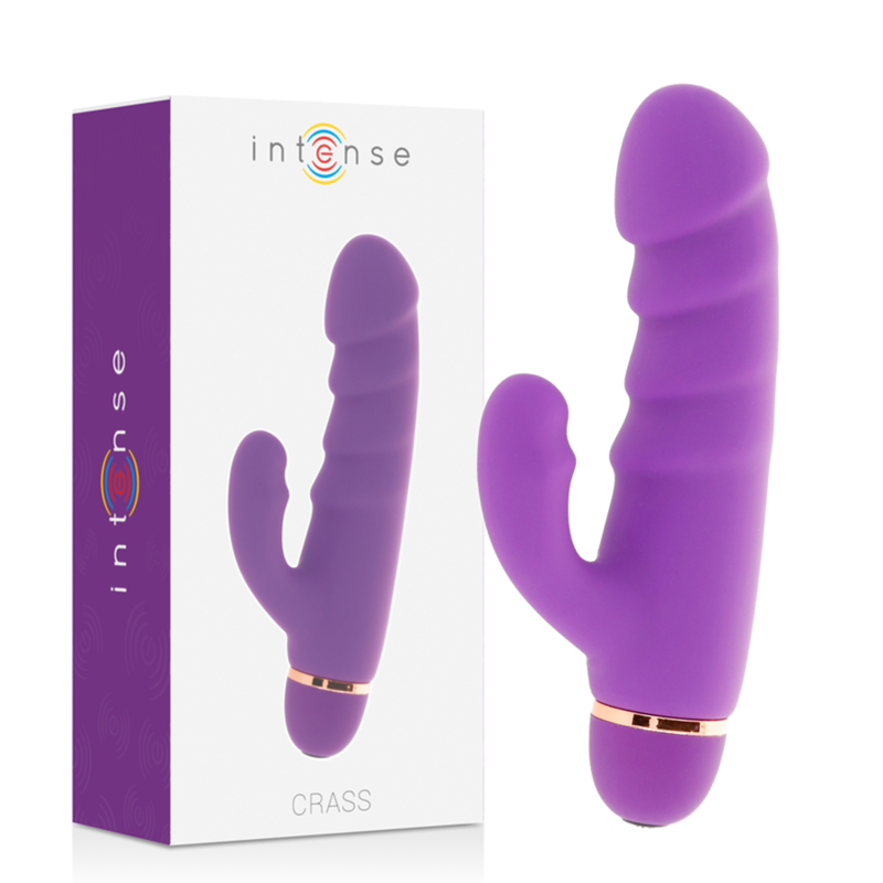 INTENSE - CRASS 20 VELOCIDADES SILICONE LILÁS - Sex Shop Sexy