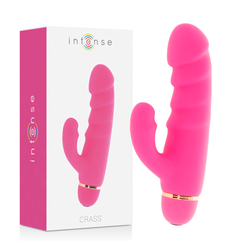 INTENSE - CRASS 20 VELOCIDADES SILICONE ROSA - Sex Shop Sexy